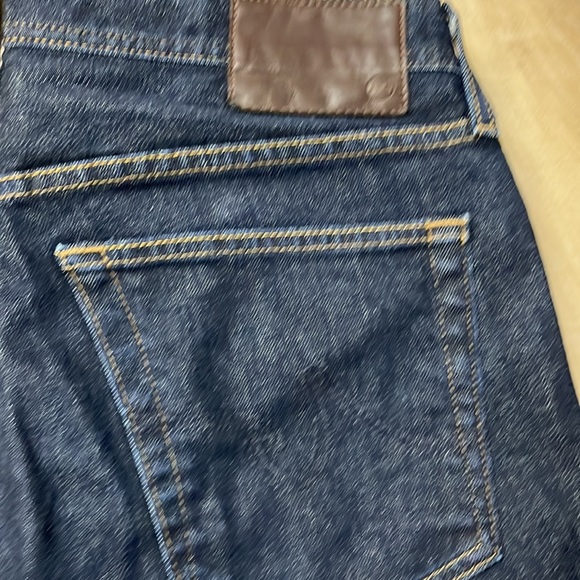 AG Adriano Goldschmied The Everett Slim Straight Jeans Men’s 33x30 Dark Denim - Picture 6 of 7